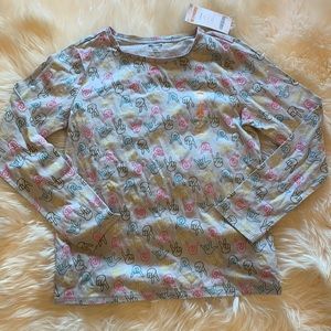 ♥️SOLD♥️Gymboree ASL peace & love tee